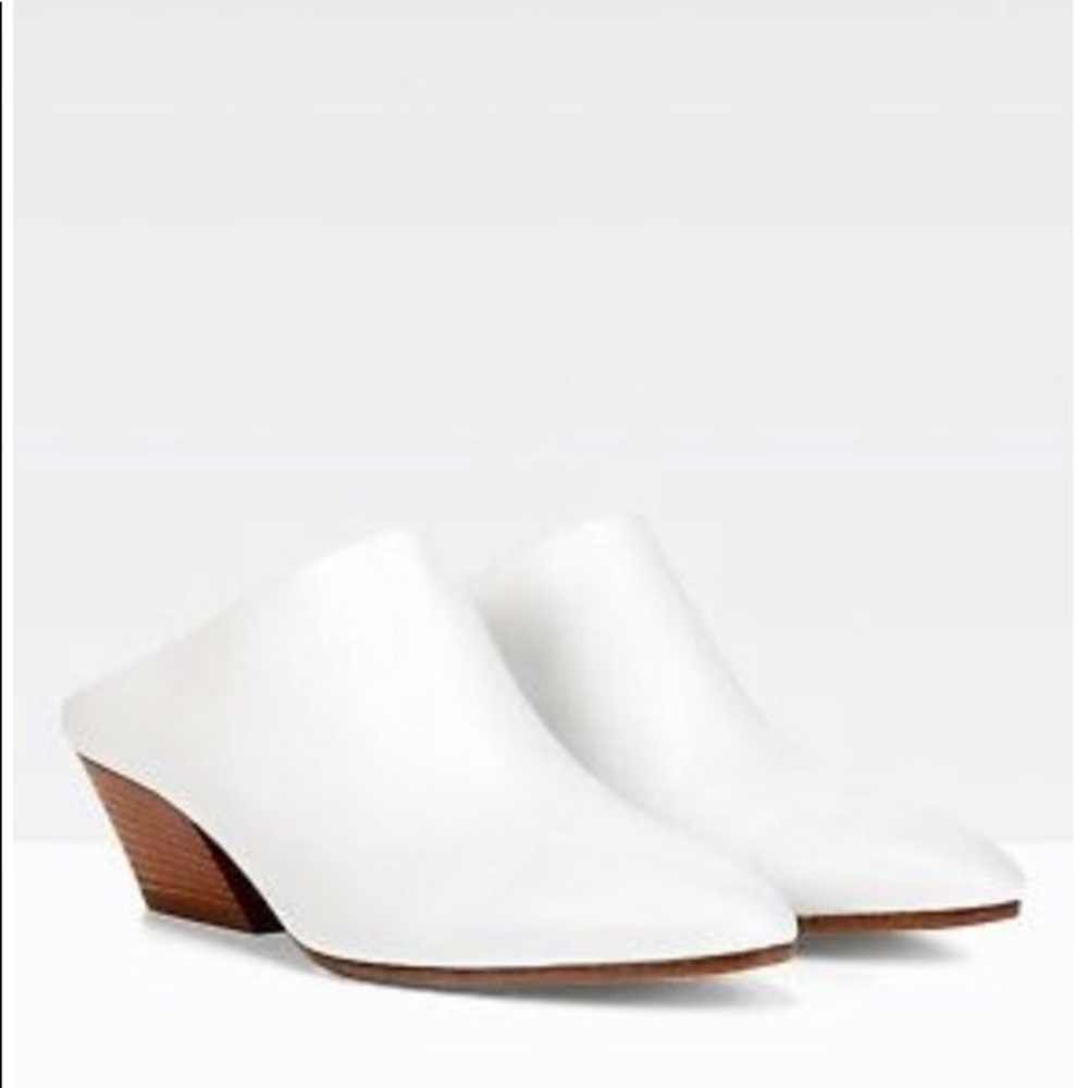 Vince Leather Mules Sandal 6.5